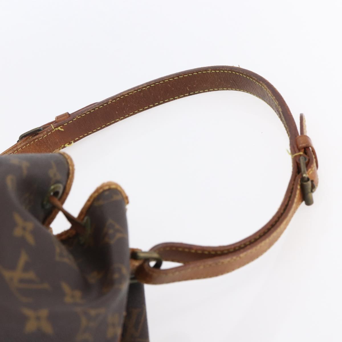 LOUIS VUITTON Monogram Noe Shoulder Bag M42224 LV Auth ka189