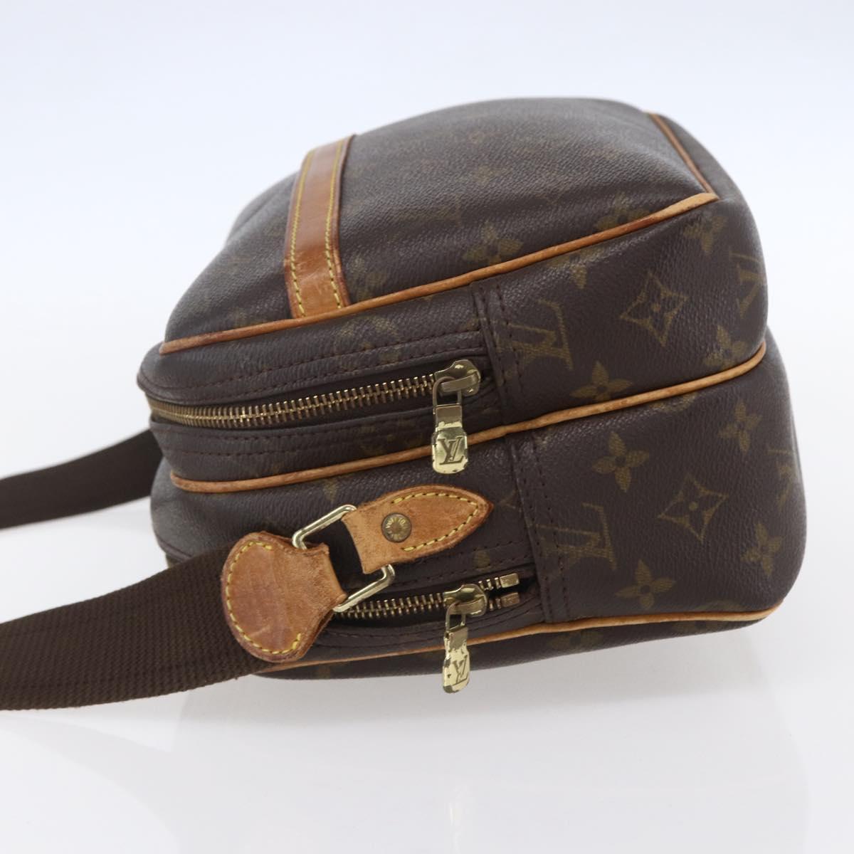 LOUIS VUITTON Monogram Reporter PM Shoulder Bag M45254 LV Auth ka190