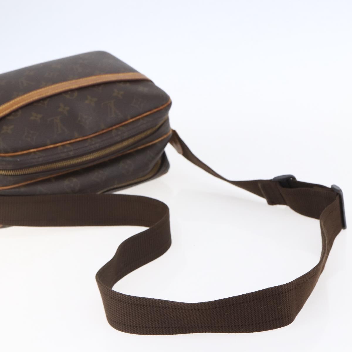 LOUIS VUITTON Monogram Reporter PM Shoulder Bag M45254 LV Auth ka190