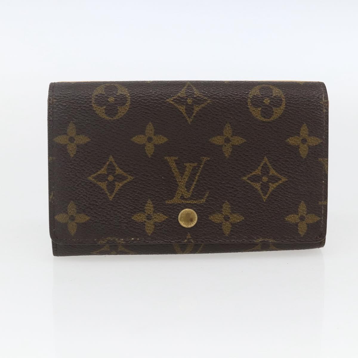 LOUIS VUITTON Monogram Wallet 4 Set LV Auth ka1915