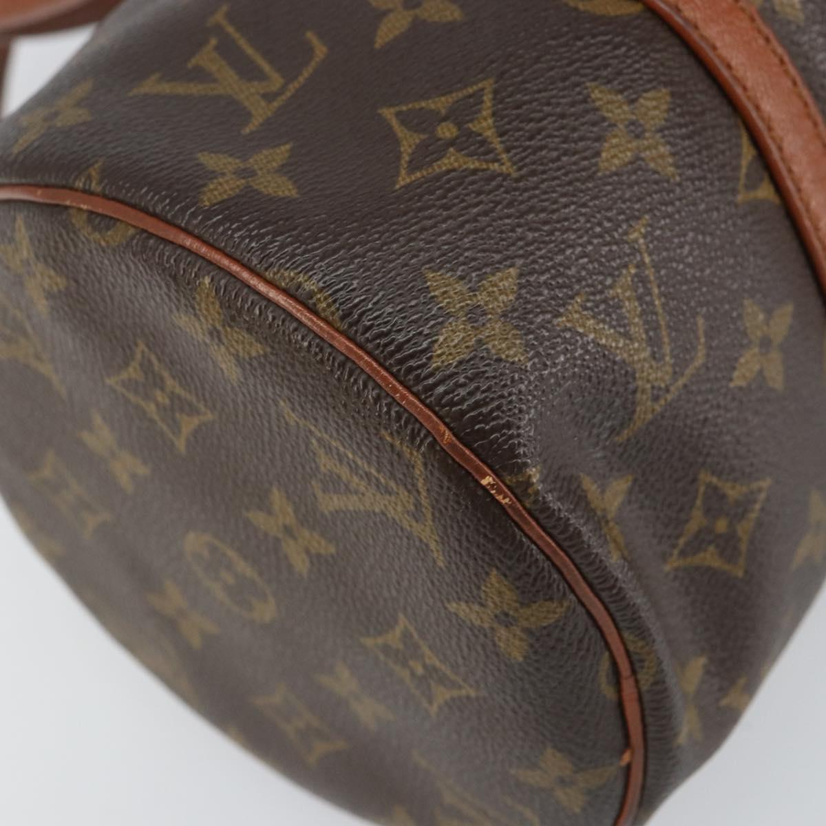 LOUIS VUITTON Monogram Papillon 30 Hand Bag M51385 LV Auth ka1931V