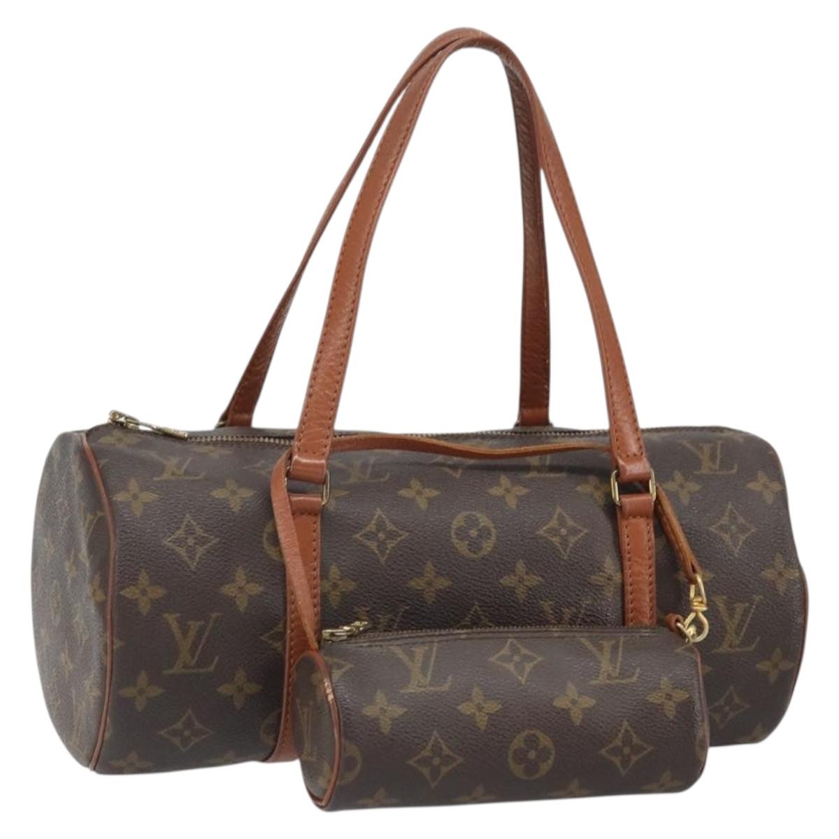 LOUIS VUITTON Monogram Papillon 30 Hand Bag M51385 LV Auth ka1931V