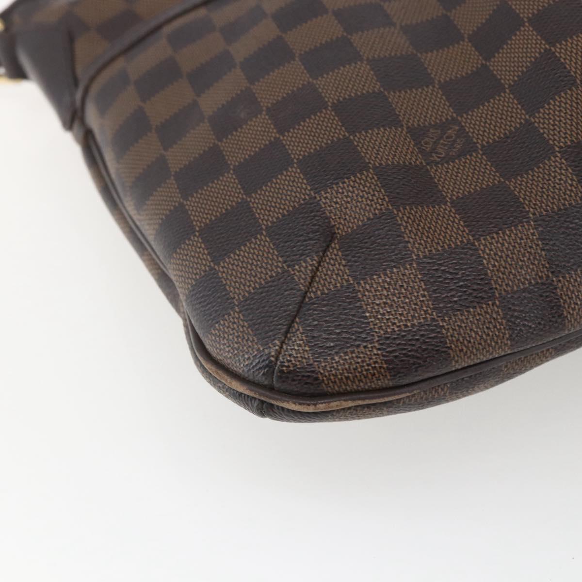 LOUIS VUITTON Damier Ebene Bloomsbury PM Shoulder Bag N42251 LV Auth ka1940