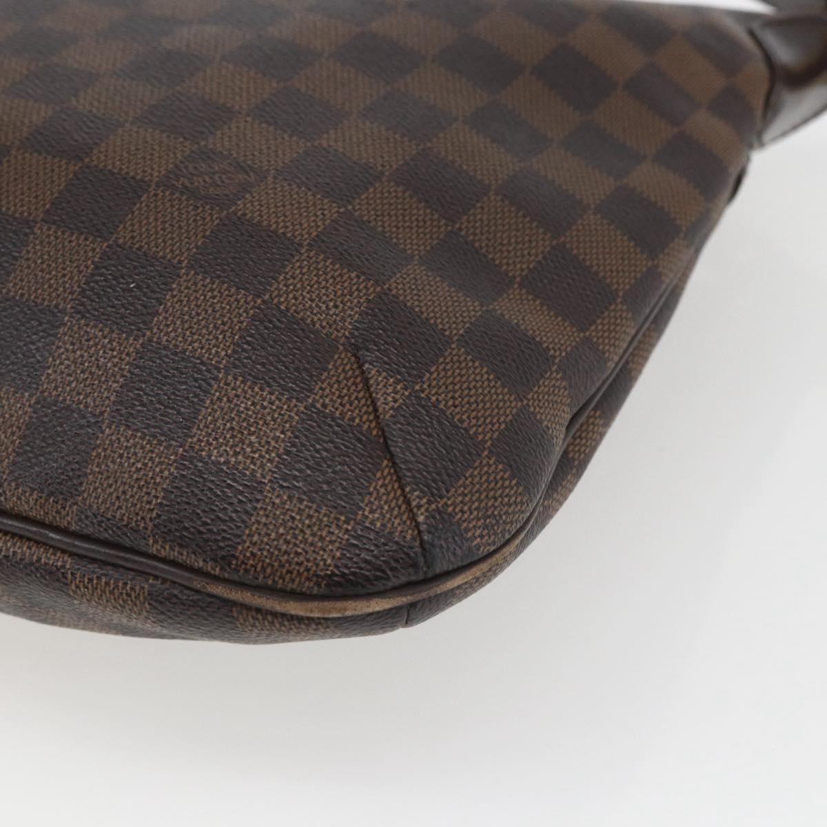 LOUIS VUITTON Damier Ebene Bloomsbury PM Shoulder Bag N42251 LV Auth ka1940