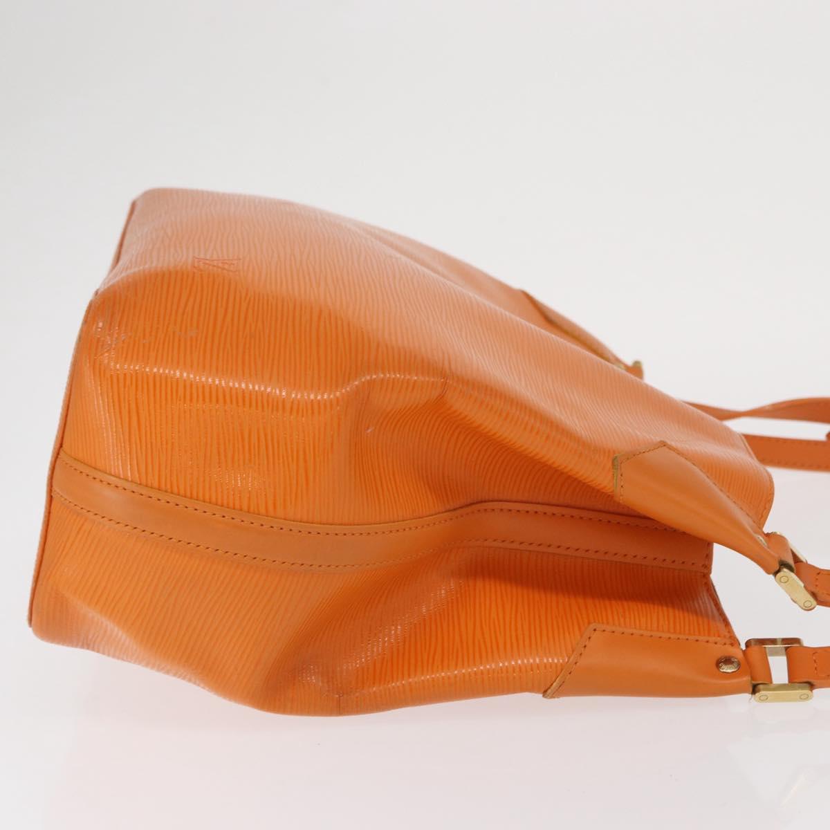 LOUIS VUITTON Epi Mandala MM Shoulder Bag Orange Mandarin M5889H LV Auth ka1947