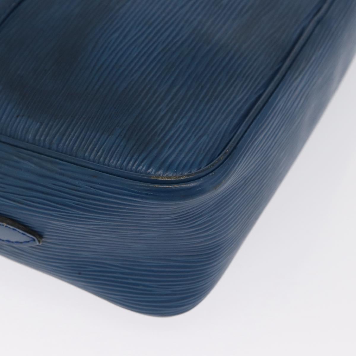 LOUIS VUITTON Epi Trocadero 27 Shoulder Bag Blue M52315 LV Auth ka1958