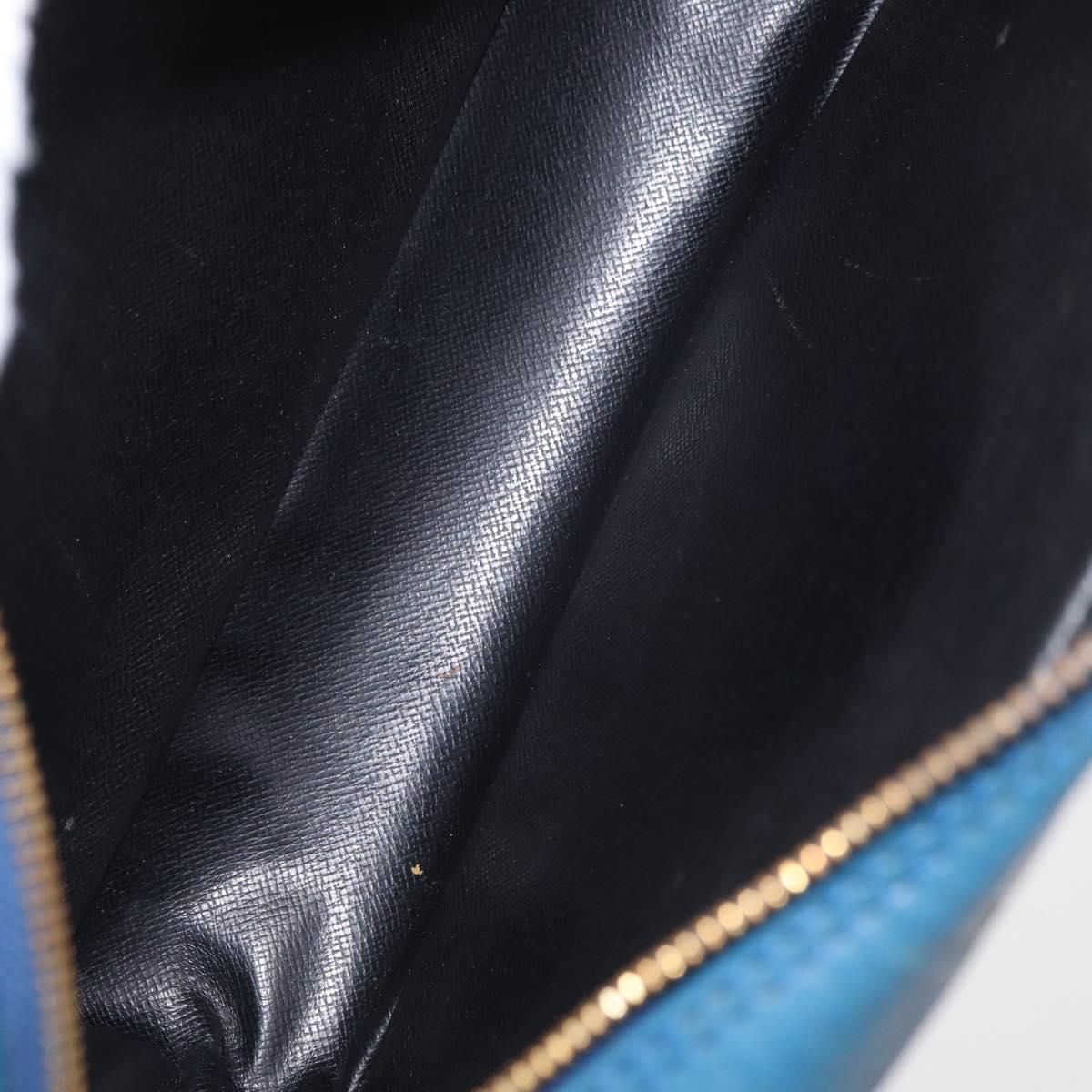 LOUIS VUITTON Epi Trocadero 27 Shoulder Bag Blue M52315 LV Auth ka1958