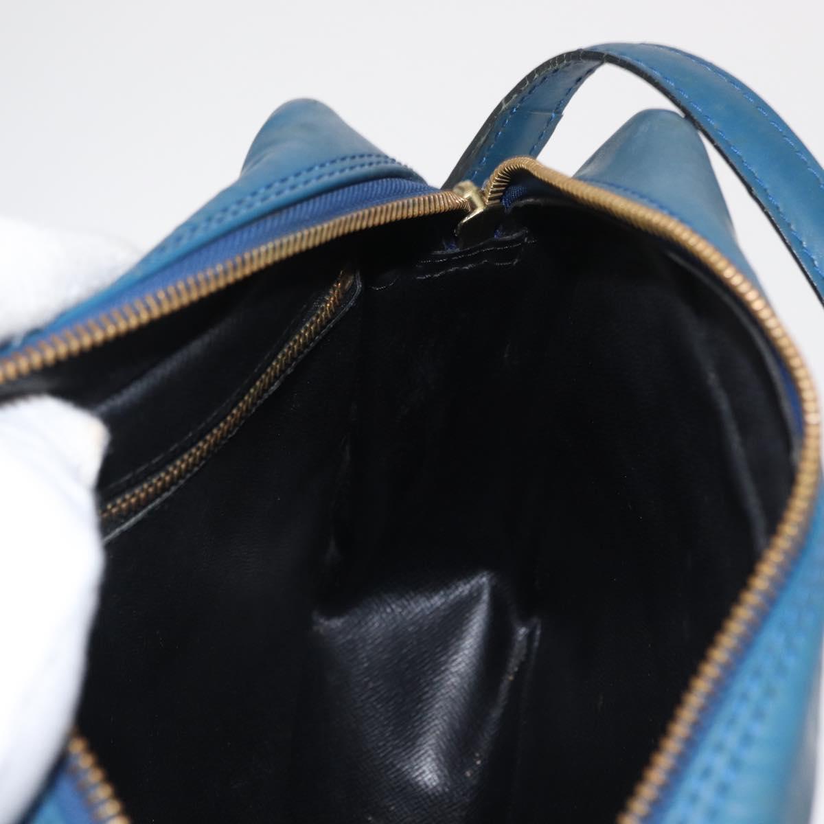 LOUIS VUITTON Epi Trocadero 27 Shoulder Bag Blue M52315 LV Auth ka1958