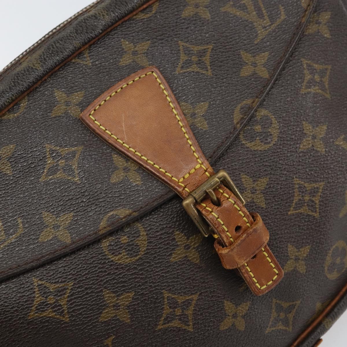LOUIS VUITTON Monogram Jeune Fille MM Shoulder Bag M51226 LV Auth ka1963