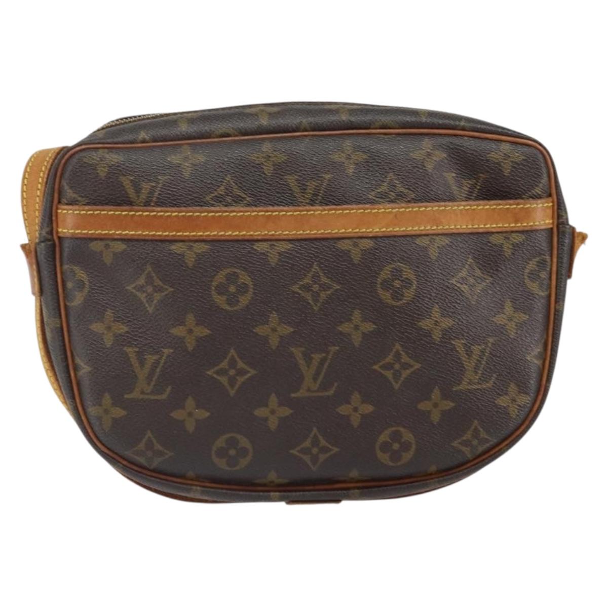 LOUIS VUITTON Monogram Jeune Fille MM Shoulder Bag M51226 LV Auth ka1963