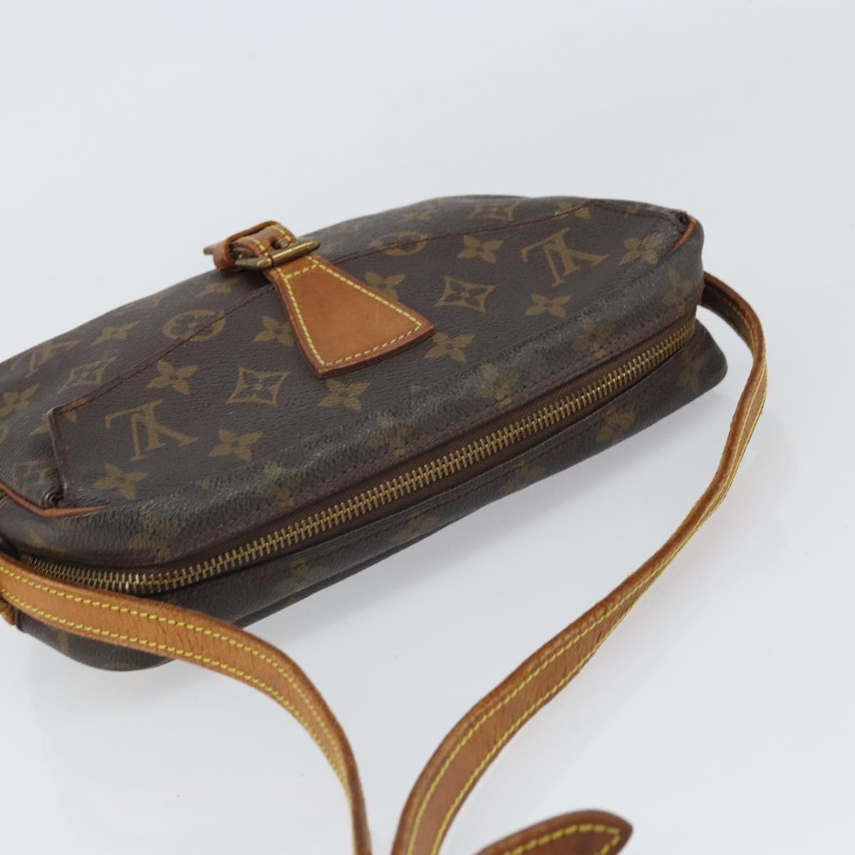 LOUIS VUITTON Monogram Jeune Fille MM Shoulder Bag M51226 LV Auth ka1963
