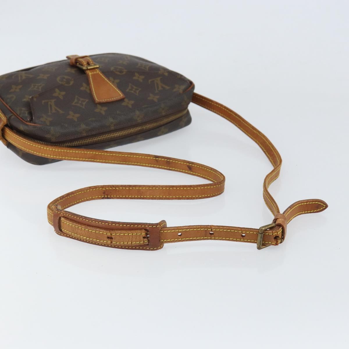LOUIS VUITTON Monogram Jeune Fille MM Shoulder Bag M51226 LV Auth ka1963