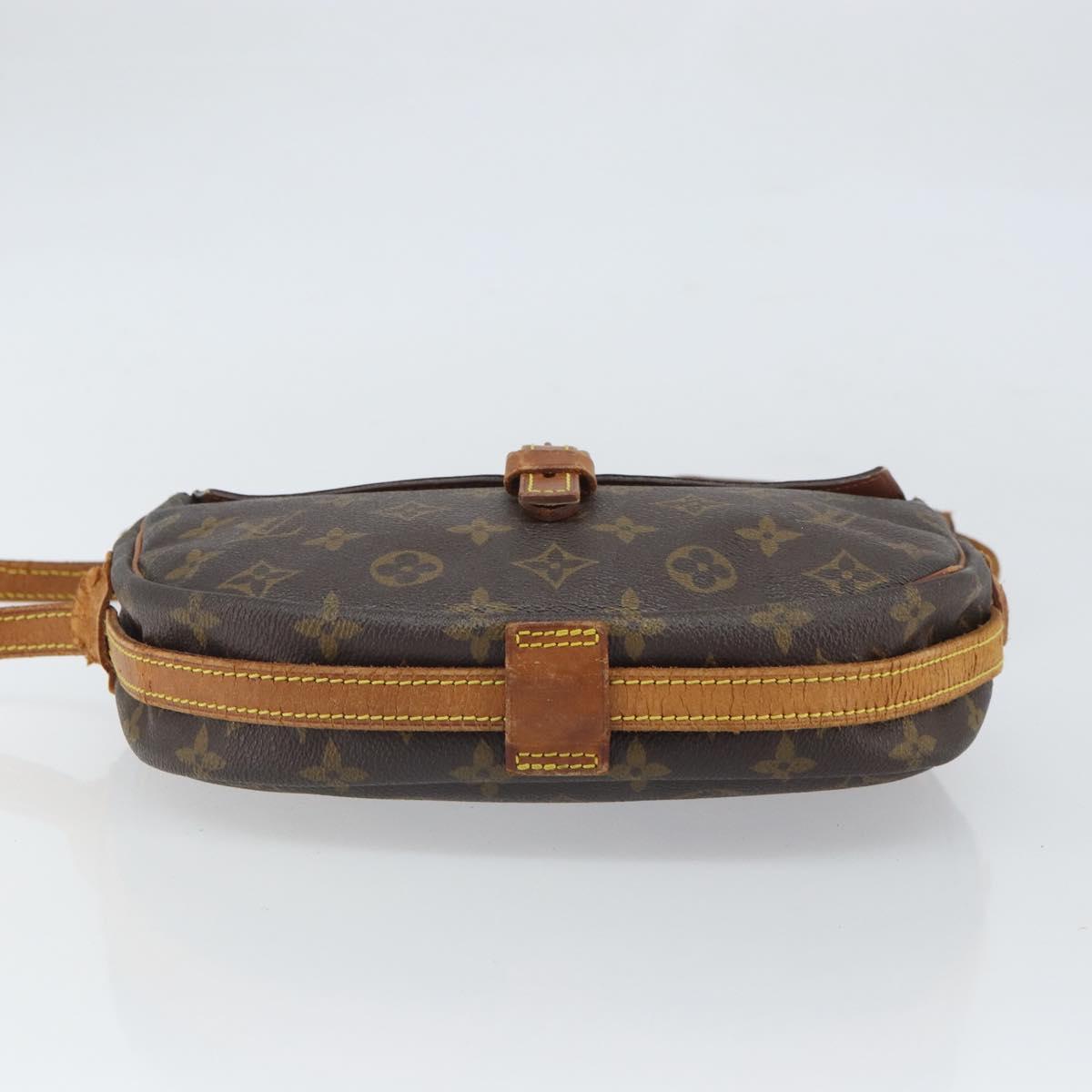 LOUIS VUITTON Monogram Jeune Fille MM Shoulder Bag M51226 LV Auth ka1963