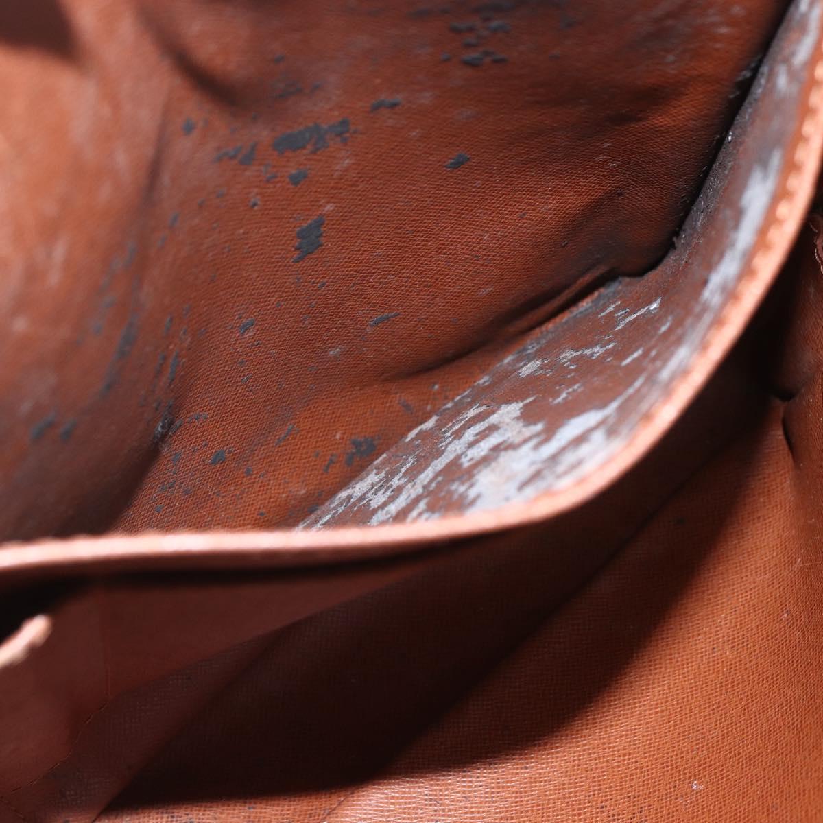 LOUIS VUITTON Epi Porte Documents Voyage Business Bag Brown M54478 Auth ka1969