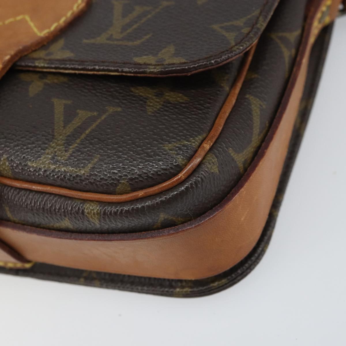LOUIS VUITTON Monogram Cartouchiere PM Shoulder Bag M51254 LV Auth ka1976
