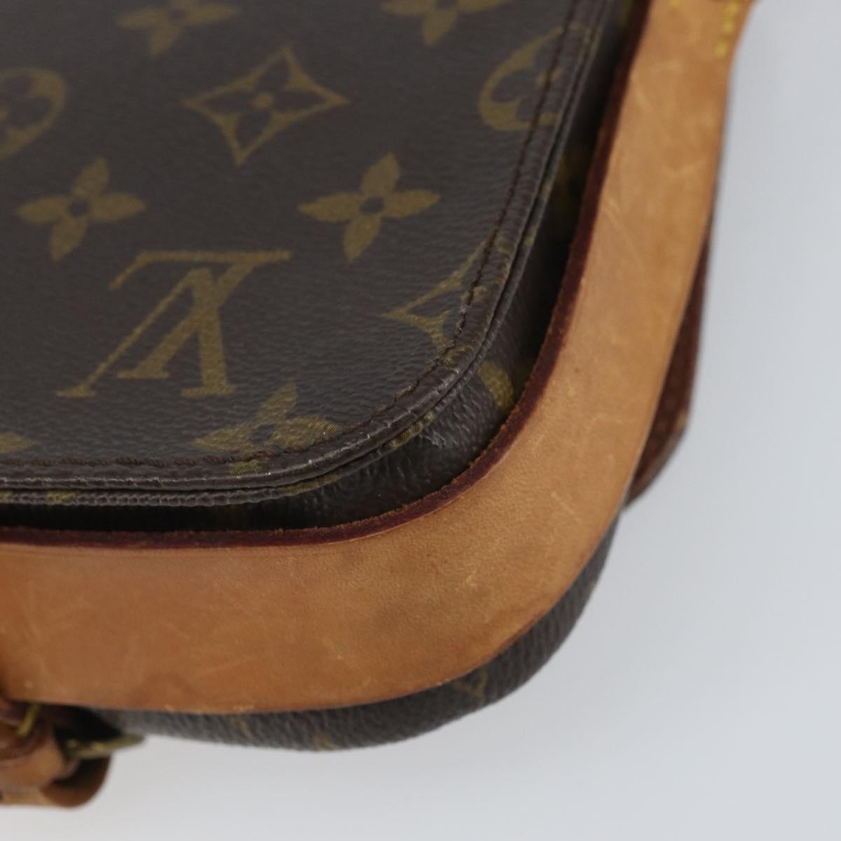 LOUIS VUITTON Monogram Cartouchiere PM Shoulder Bag M51254 LV Auth ka1976