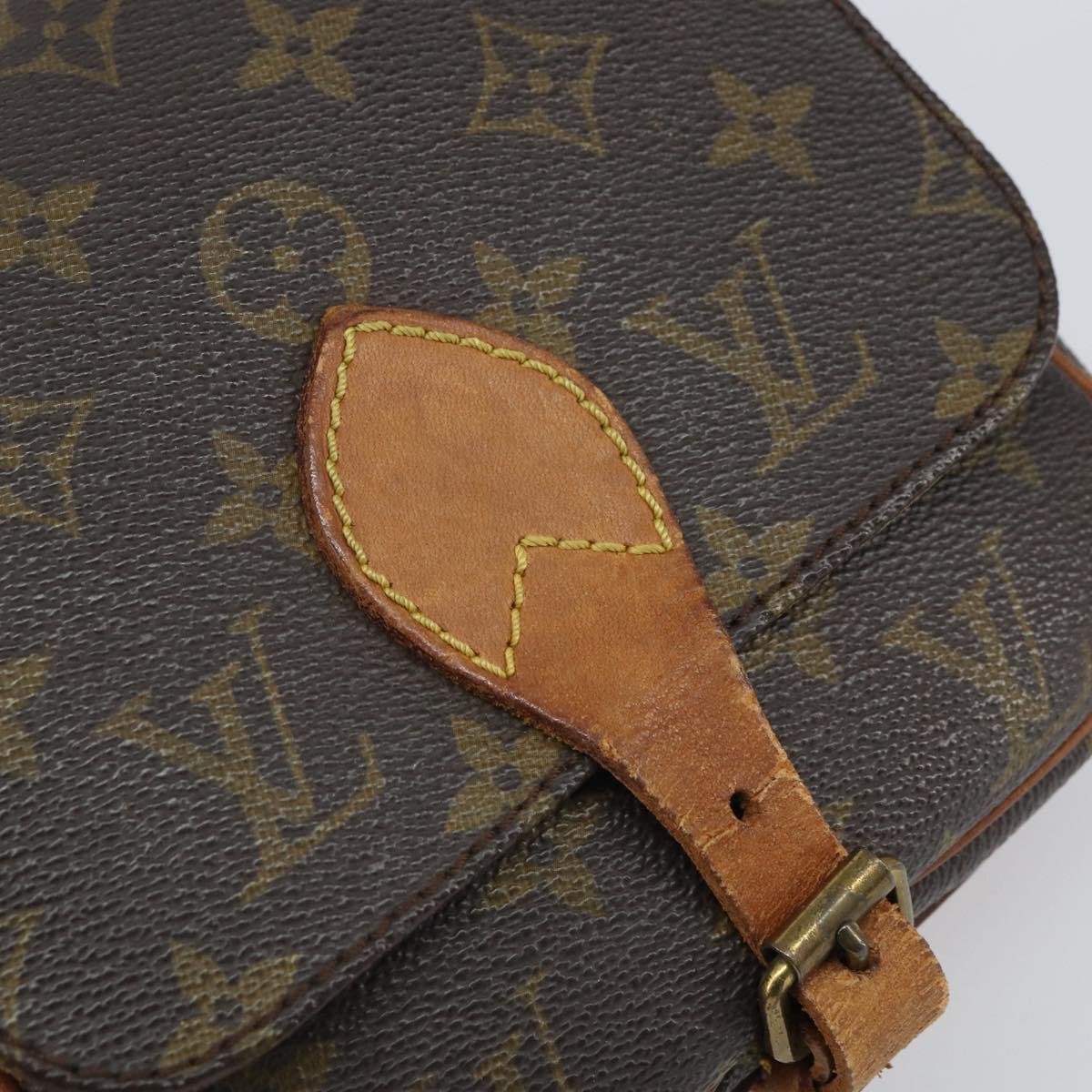 LOUIS VUITTON Monogram Cartouchiere PM Shoulder Bag M51254 LV Auth ka1976