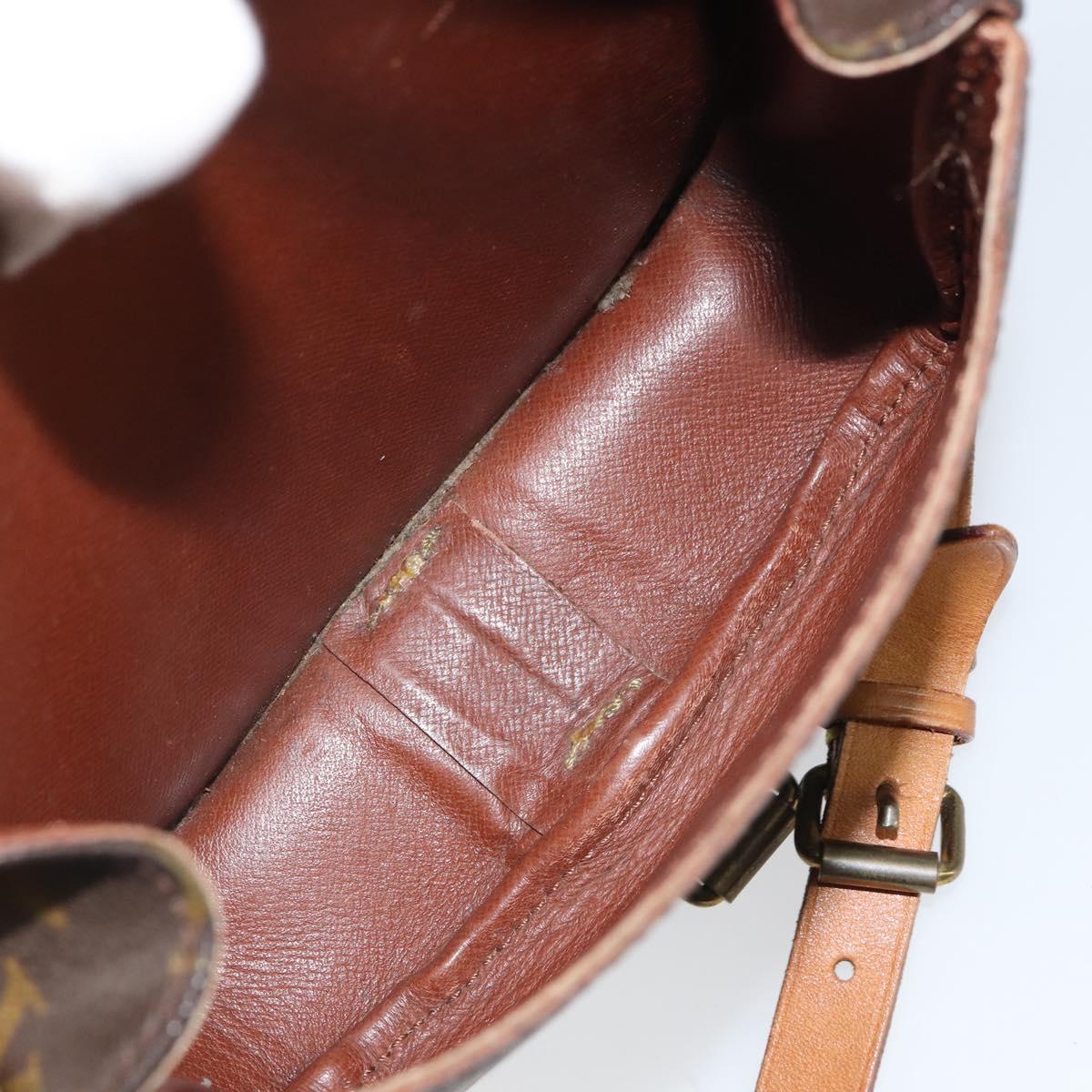 LOUIS VUITTON Monogram Cartouchiere PM Shoulder Bag M51254 LV Auth ka1976
