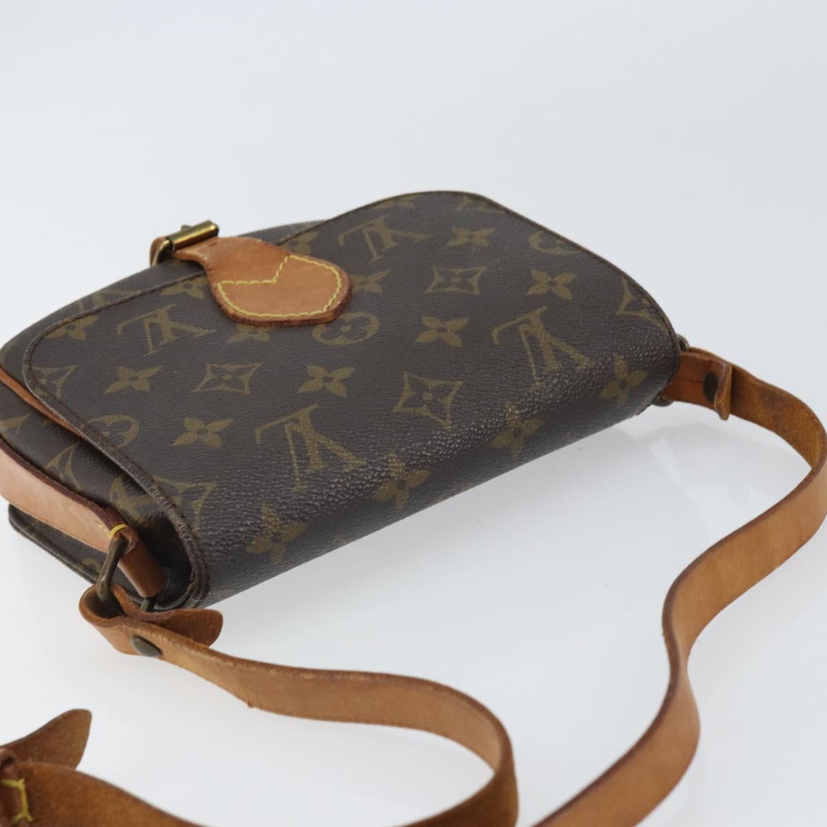 LOUIS VUITTON Monogram Cartouchiere PM Shoulder Bag M51254 LV Auth ka1976