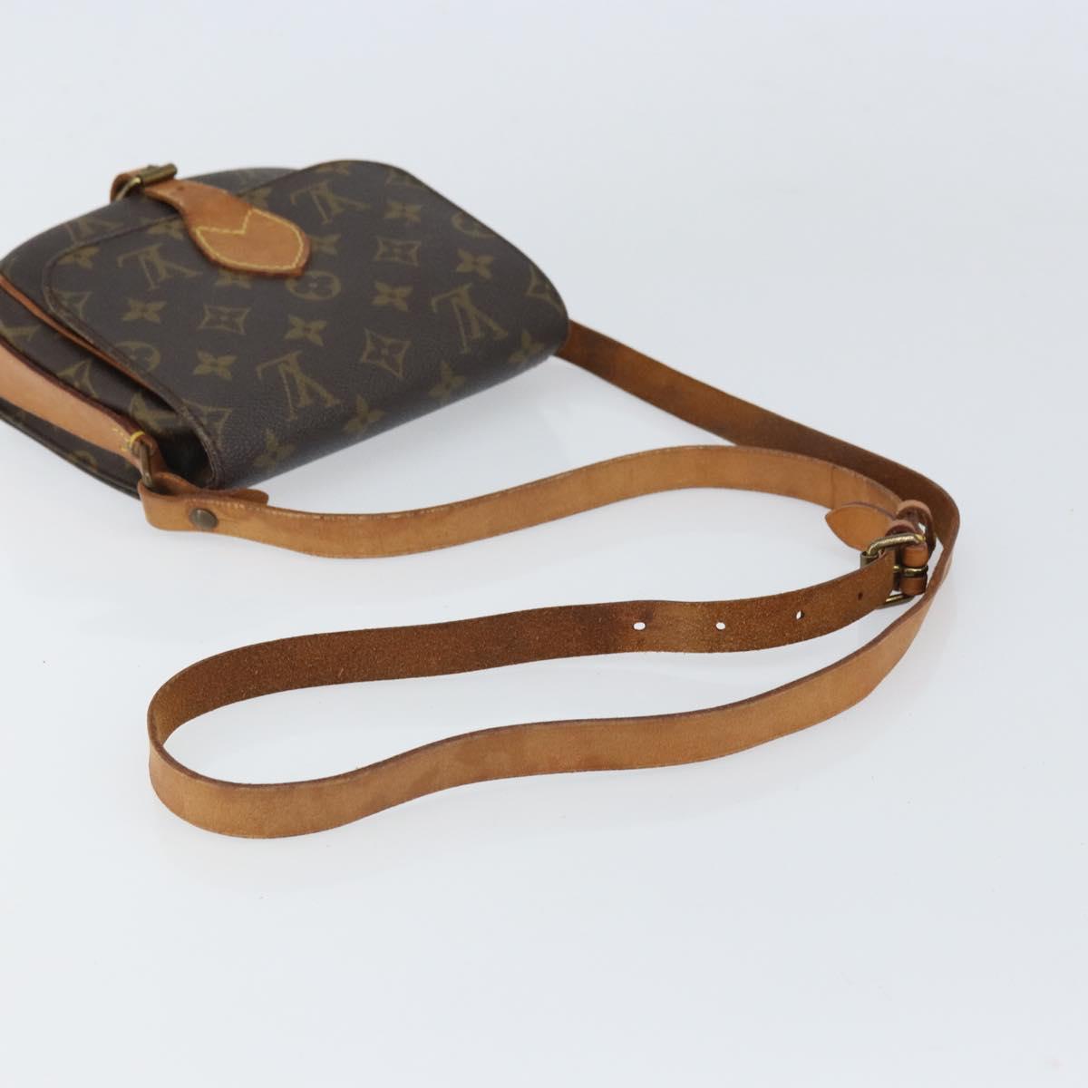 LOUIS VUITTON Monogram Cartouchiere PM Shoulder Bag M51254 LV Auth ka1976