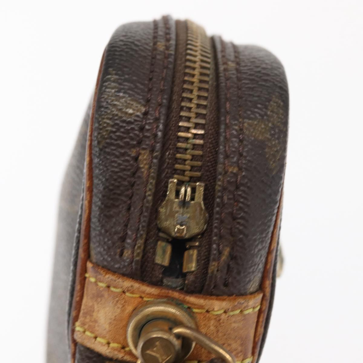 LOUIS VUITTON Monogram Marly Dragonne GM Clutch Bag M51825 LV Auth ka1977