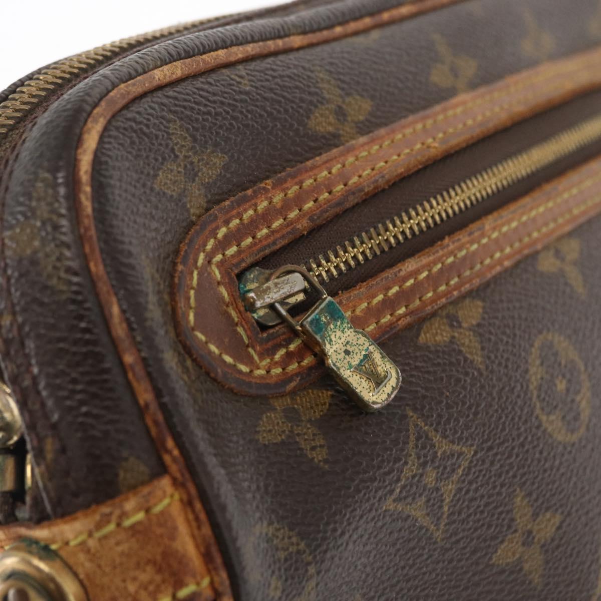 LOUIS VUITTON Monogram Marly Dragonne GM Clutch Bag M51825 LV Auth ka1977