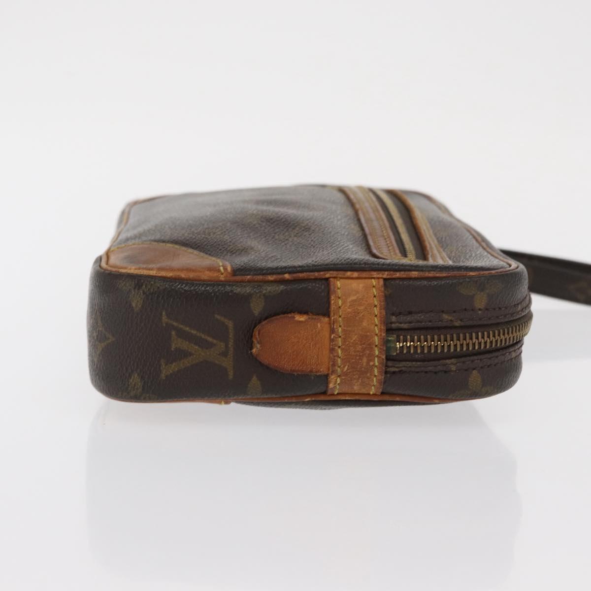 LOUIS VUITTON Monogram Marly Dragonne GM Clutch Bag M51825 LV Auth ka1977