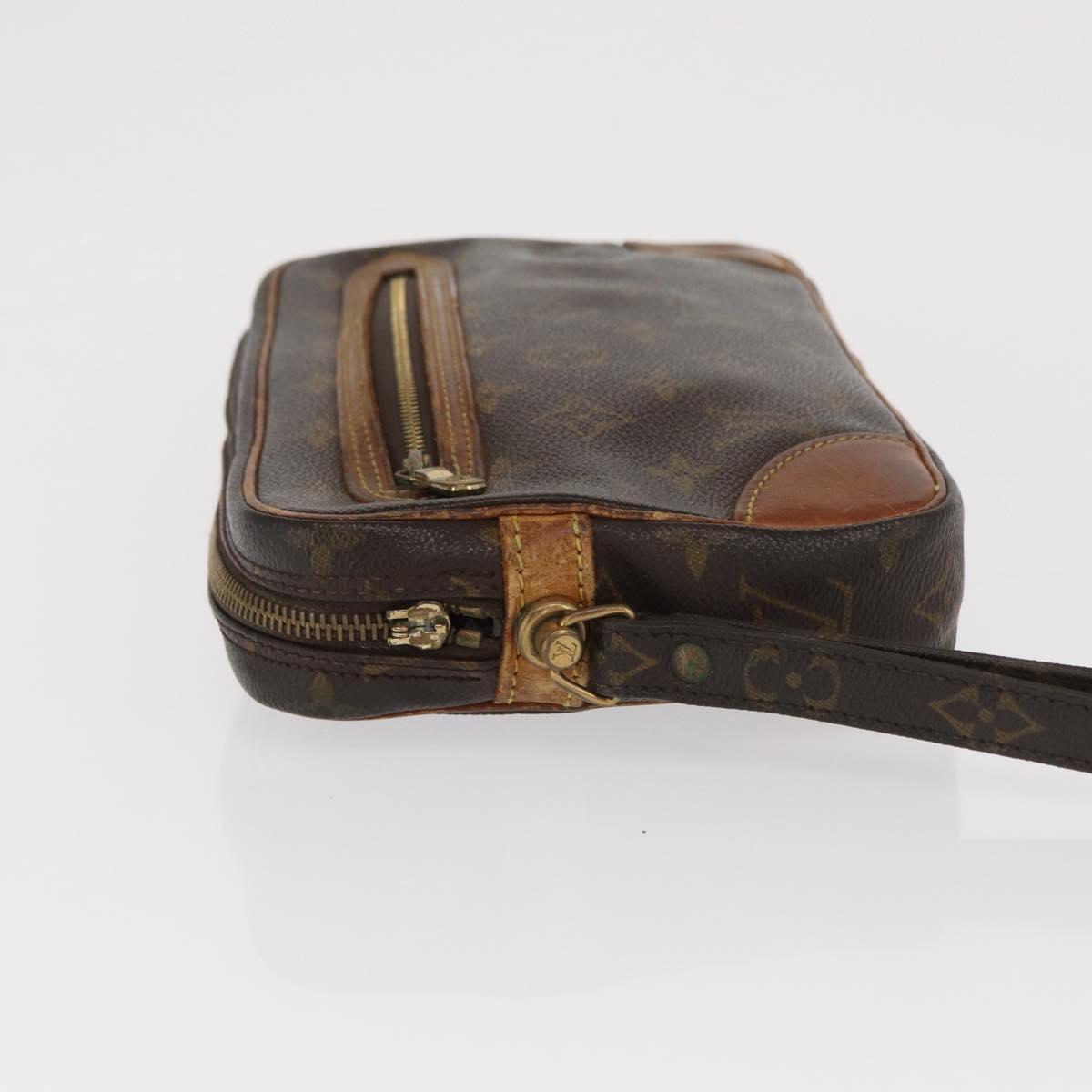 LOUIS VUITTON Monogram Marly Dragonne GM Clutch Bag M51825 LV Auth ka1977