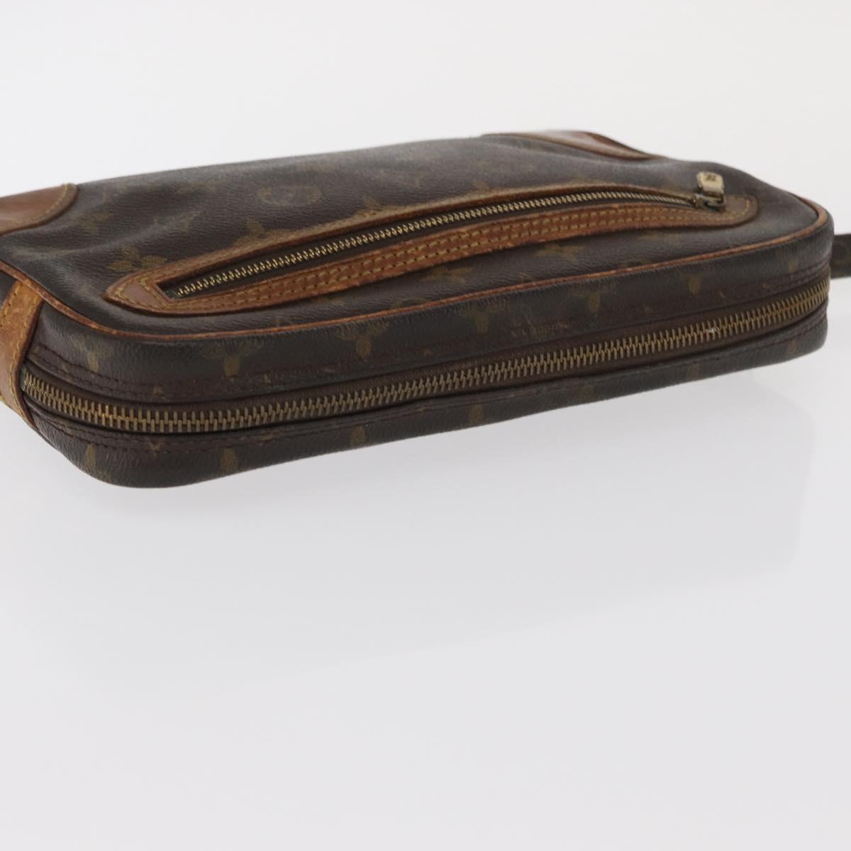 LOUIS VUITTON Monogram Marly Dragonne GM Clutch Bag M51825 LV Auth ka1977