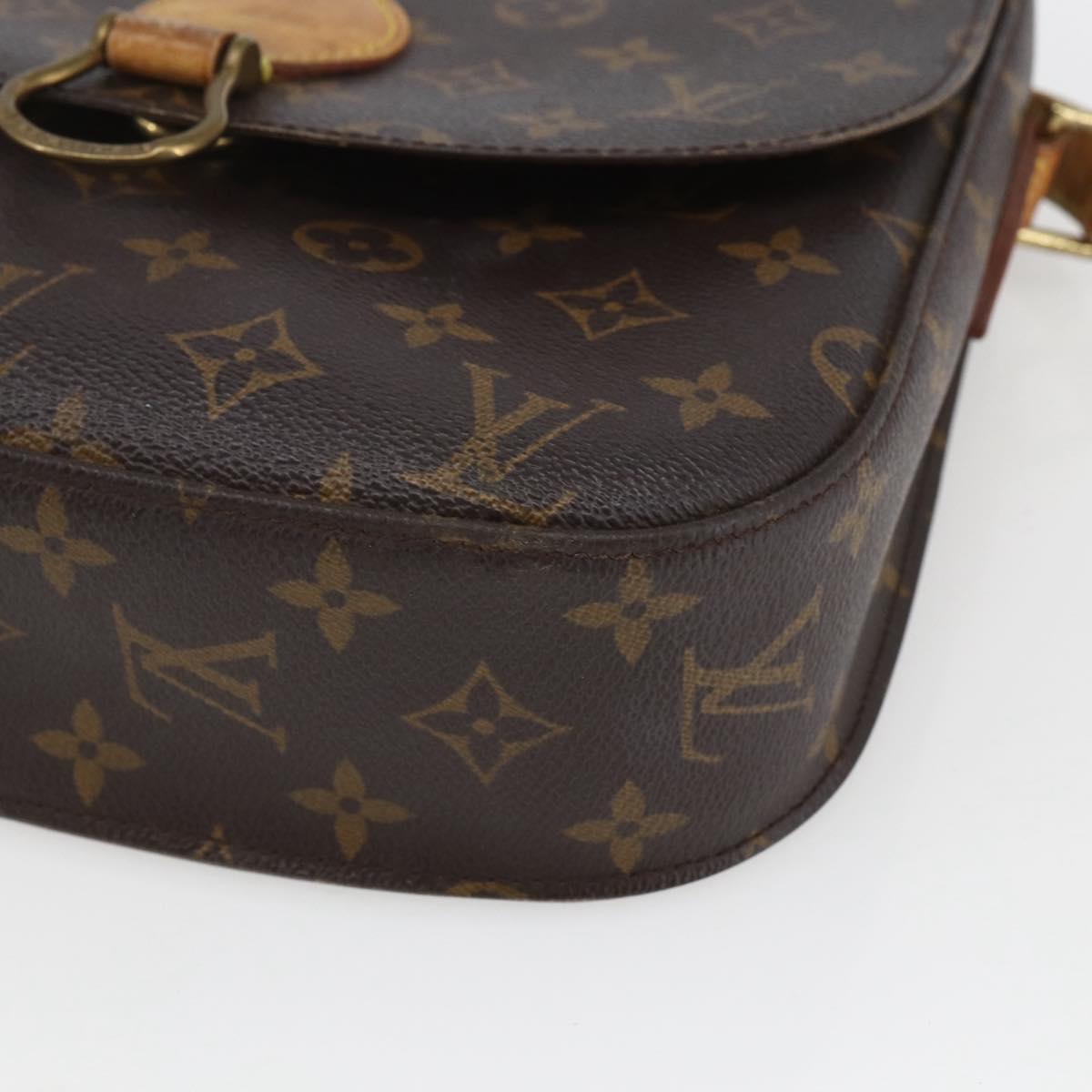 LOUIS VUITTON Monogram Saint Cloud GM Shoulder Bag M51242 LV Auth ka1978