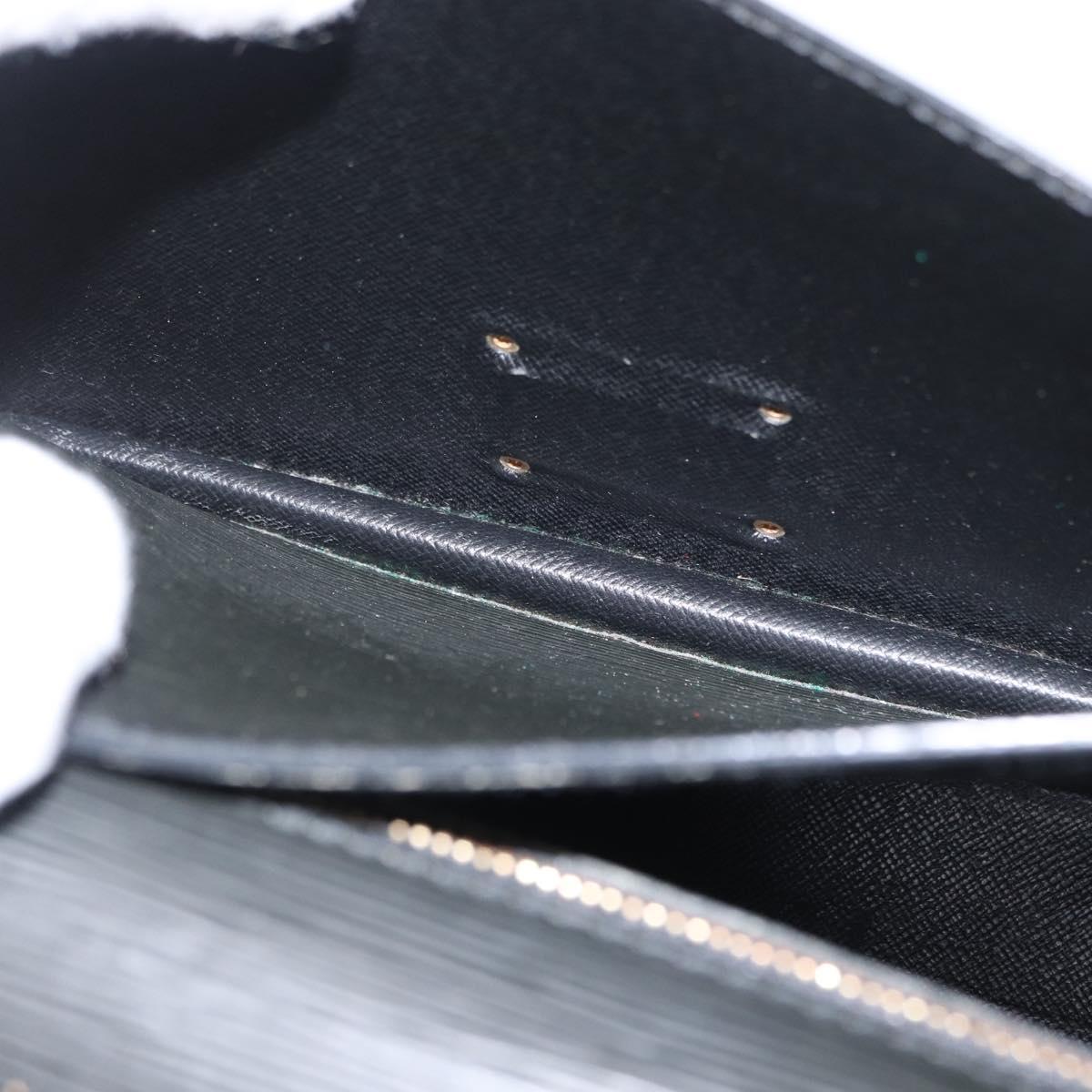 LOUIS VUITTON Epi Monceau 28 Hand Bag Black M52122 LV Auth ka1983