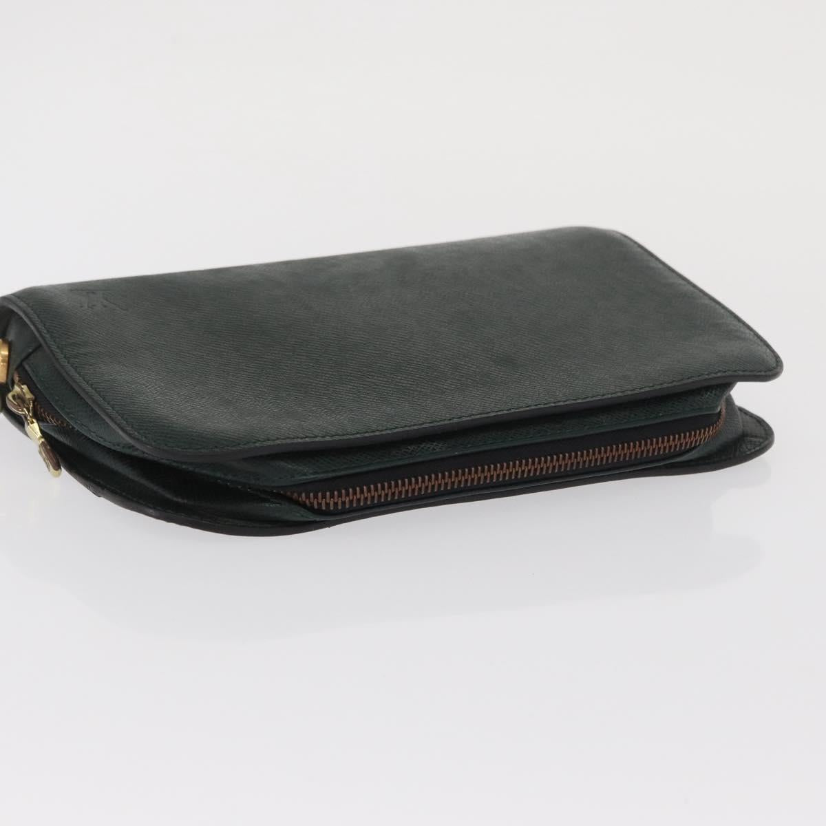LOUIS VUITTON Taiga Baikal Clutch Bag Epicea M30184 LV Auth ka1986