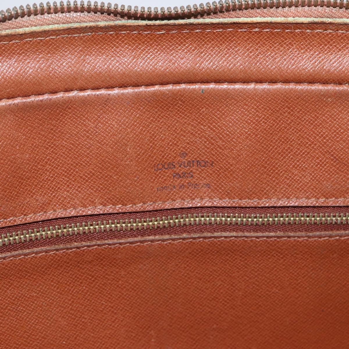LOUIS VUITTON Epi Porte Documents Voyage Business Bag Brown M54478 Auth ka1990