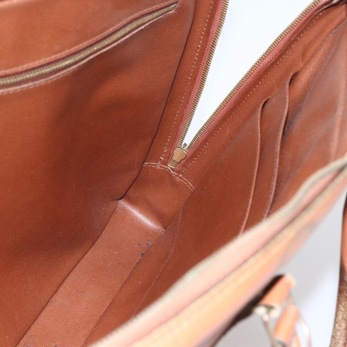 LOUIS VUITTON Epi Porte Documents Voyage Business Bag Brown M54478 Auth ka1990
