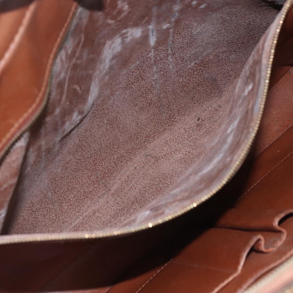 LOUIS VUITTON Epi Porte Documents Voyage Business Bag Brown M54478 Auth ka1990
