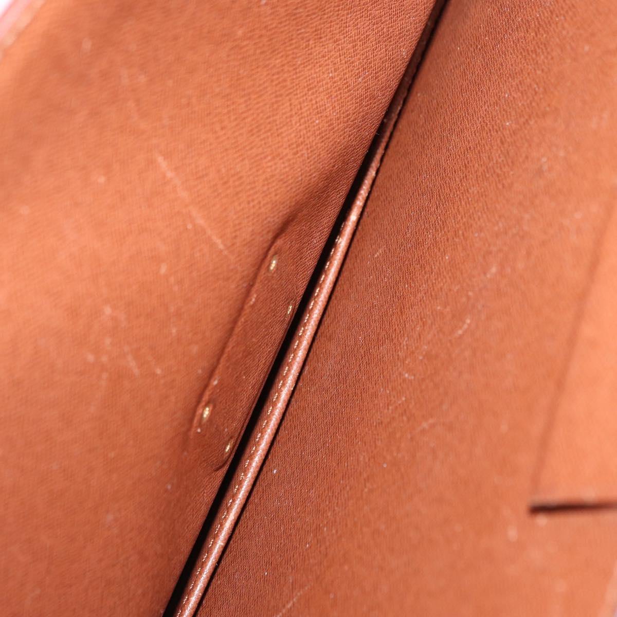 LOUIS VUITTON Epi Serviette Conseiller Briefcase Zipangu Gold M54428 Auth ka1991
