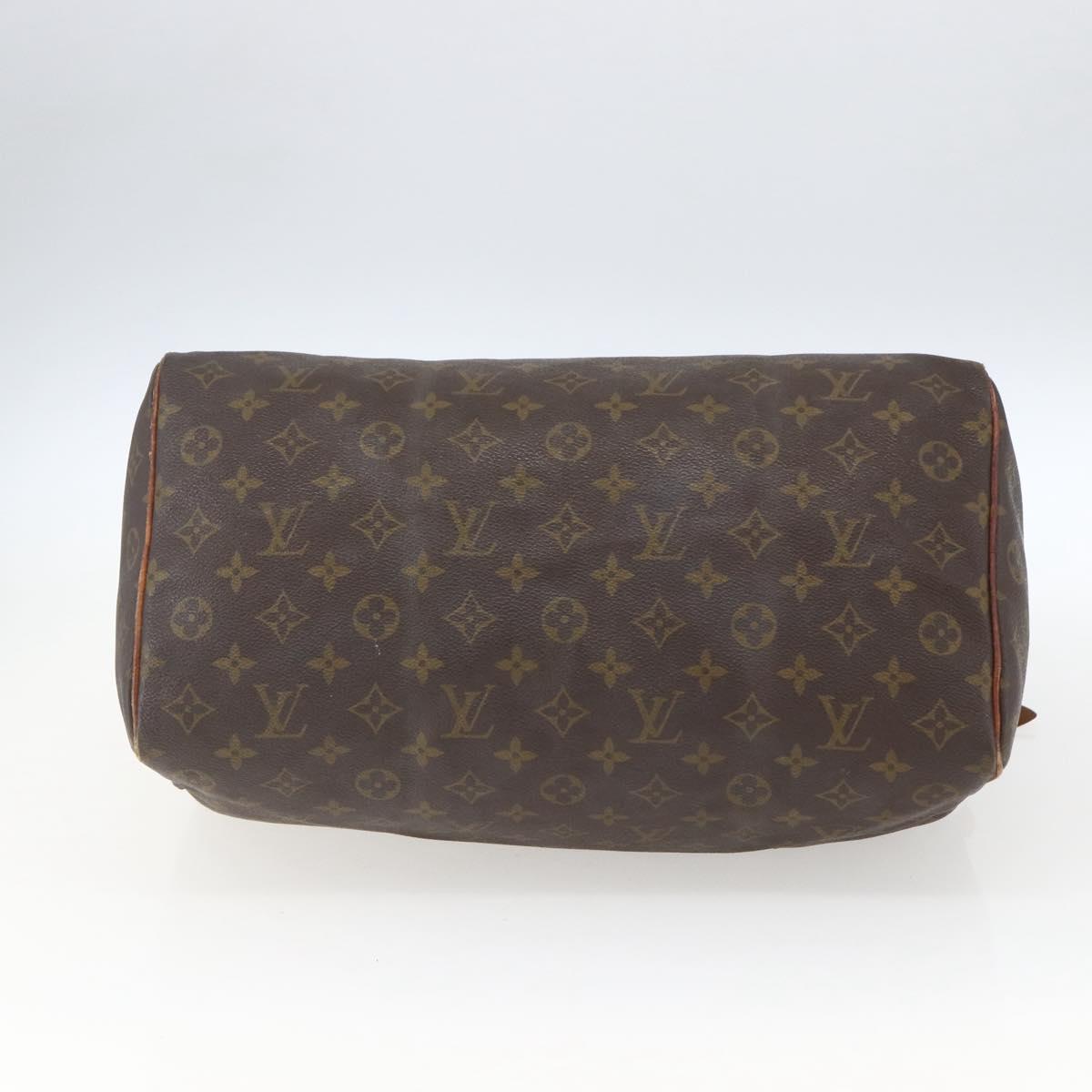 LOUIS VUITTON Monogram Speedy 30 Hand Bag M41526 LV Auth ka2002