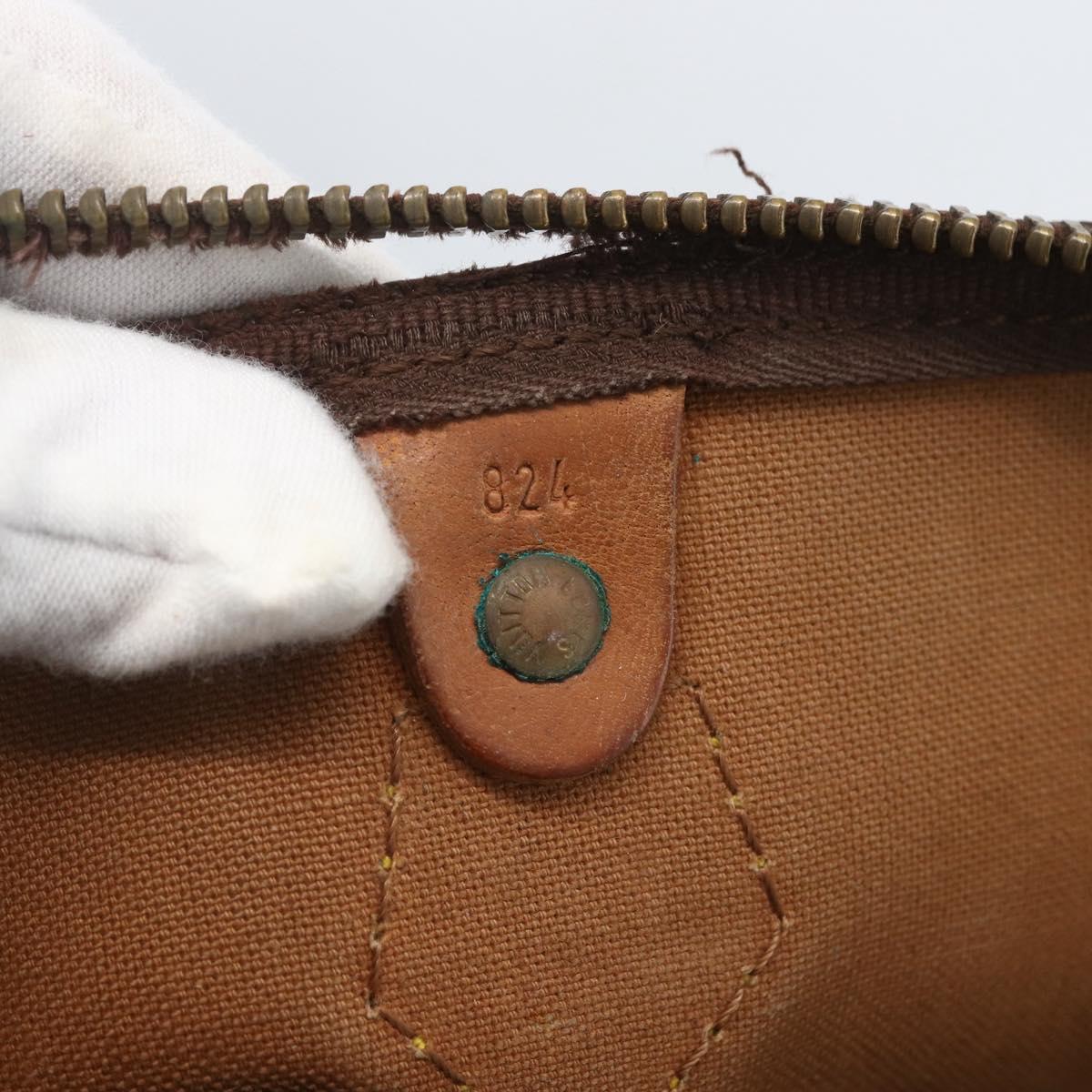 LOUIS VUITTON Monogram Speedy 30 Hand Bag M41526 LV Auth ka2002