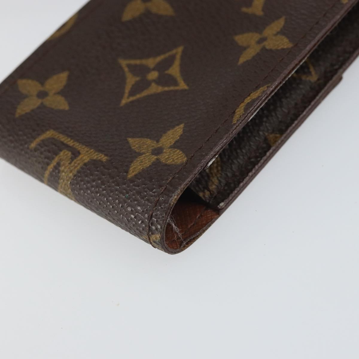 LOUIS VUITTON Monogram Etui Cigarette Case M63024 LV Auth ka2007