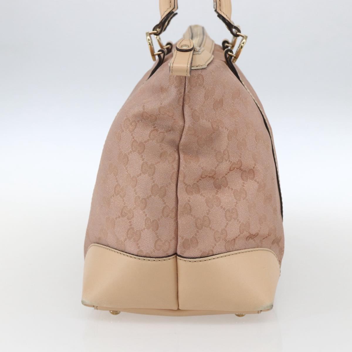 GUCCI Lovely Tote Bag Pink Gold 257068 Auth ka2044