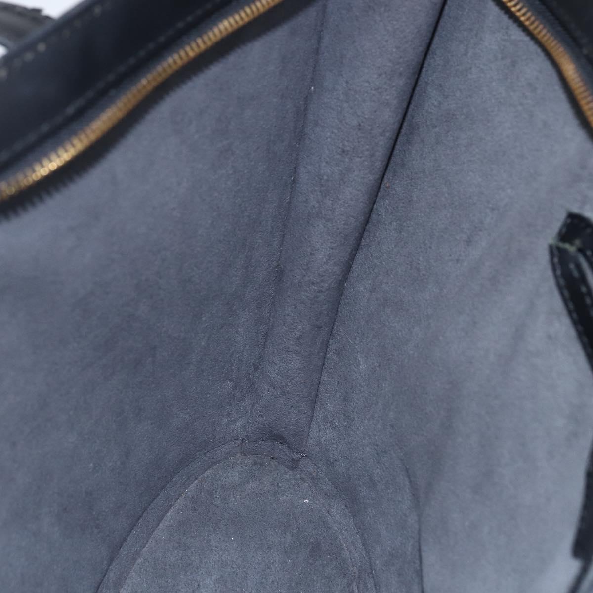 LOUIS VUITTON Epi Saint Jacques Hand Bag Black M52272 LV Auth ka2048