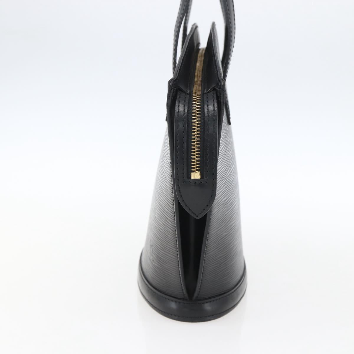 LOUIS VUITTON Epi Saint Jacques Hand Bag Black M52272 LV Auth ka2048