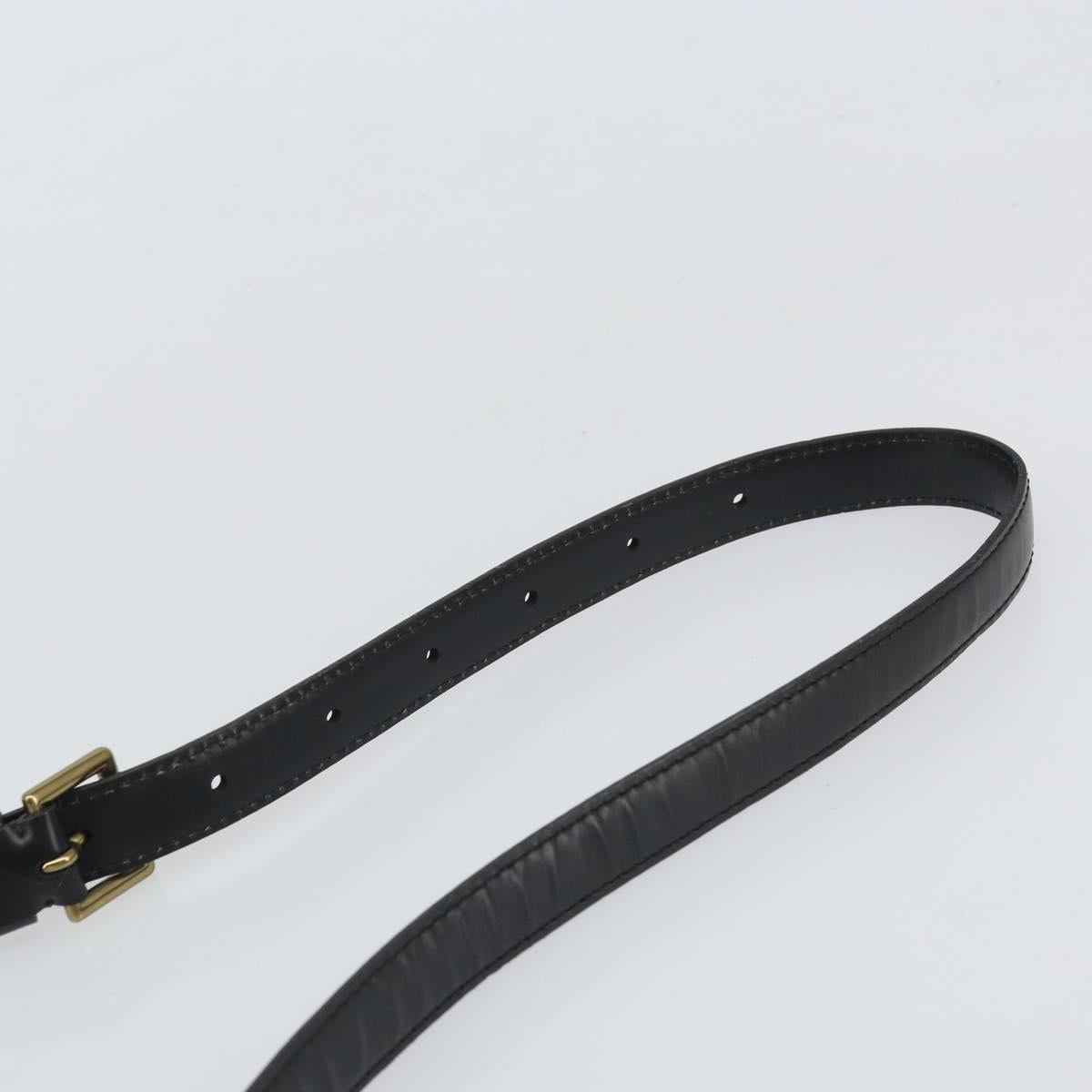 LOUIS VUITTON Epi Saint Cloud GM Shoulder Bag Black Noir M52192 LV Auth ka2049