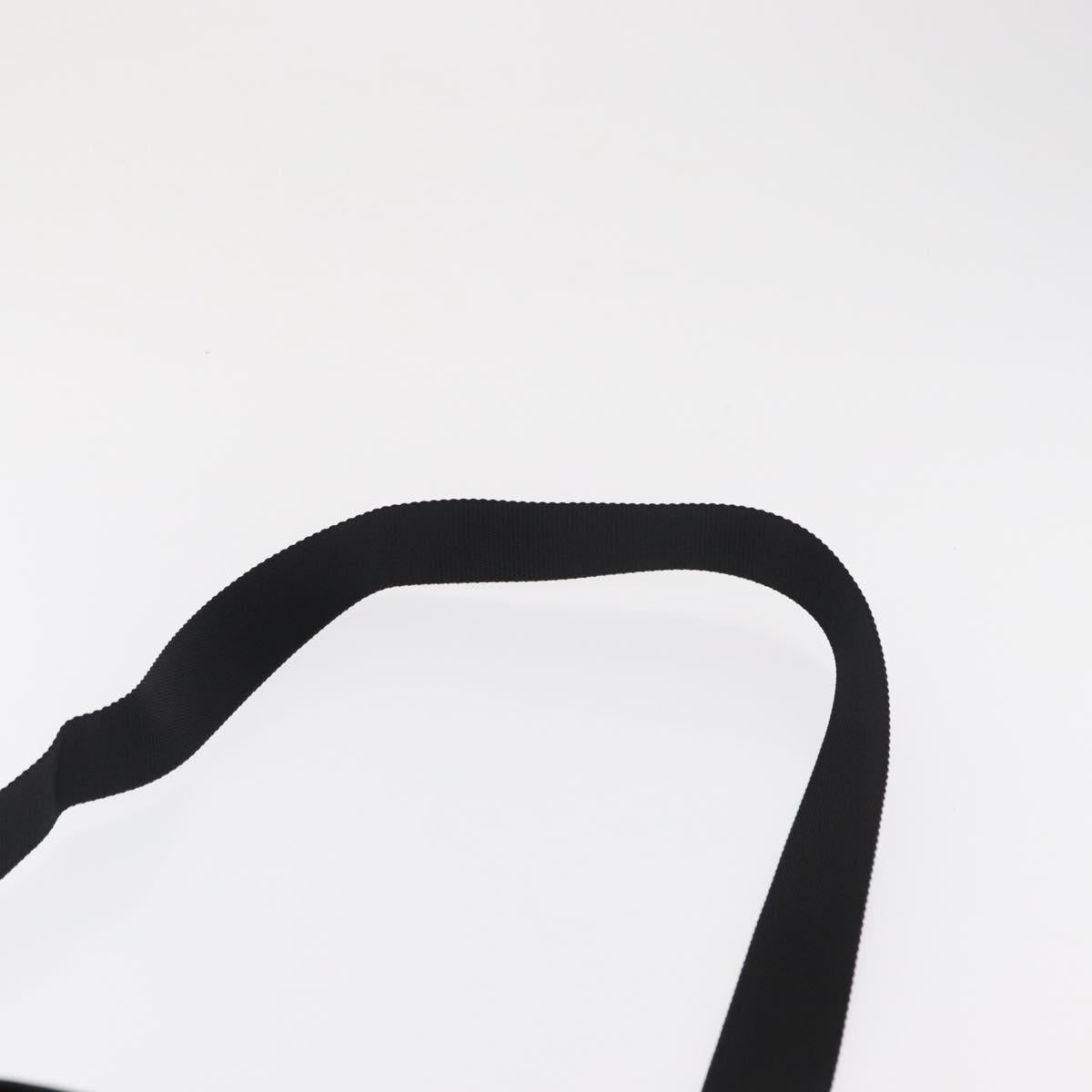 PRADA Shoulder Bag Nylon Brown Silver Auth ka2057