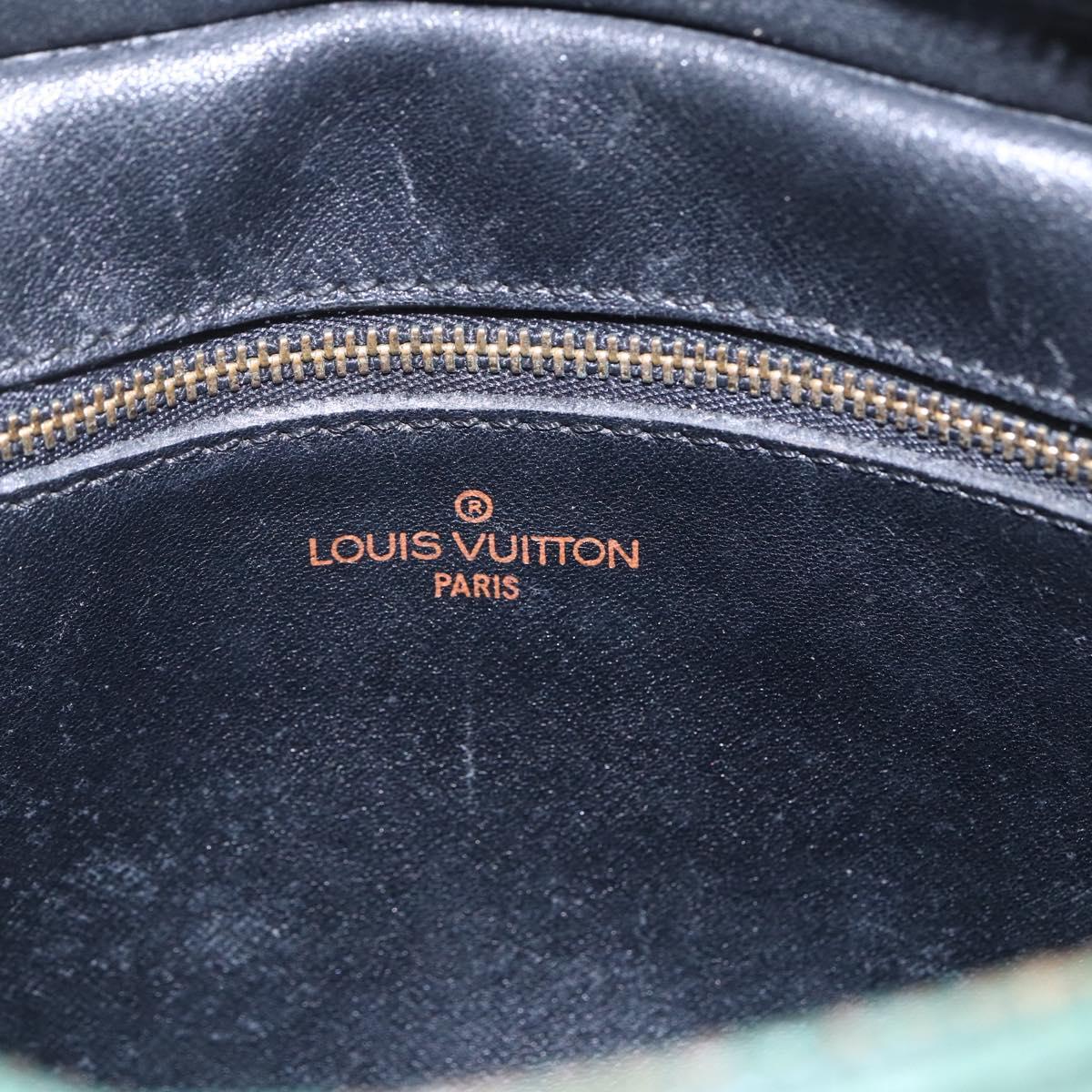 LOUIS VUITTON Epi Jeune Fille MM Shoulder Bag Green M52154 LV Auth ka206