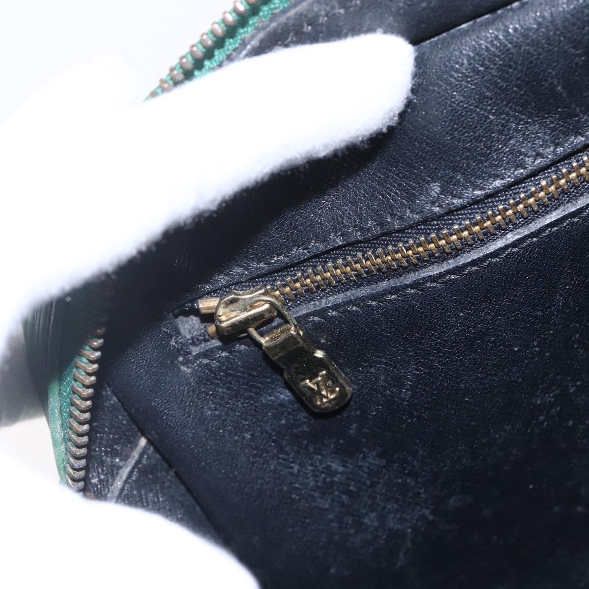 LOUIS VUITTON Epi Jeune Fille MM Shoulder Bag Green M52154 LV Auth ka206