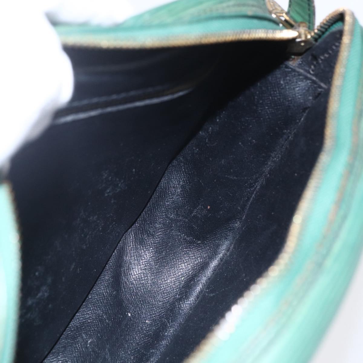 LOUIS VUITTON Epi Jeune Fille MM Shoulder Bag Green M52154 LV Auth ka206