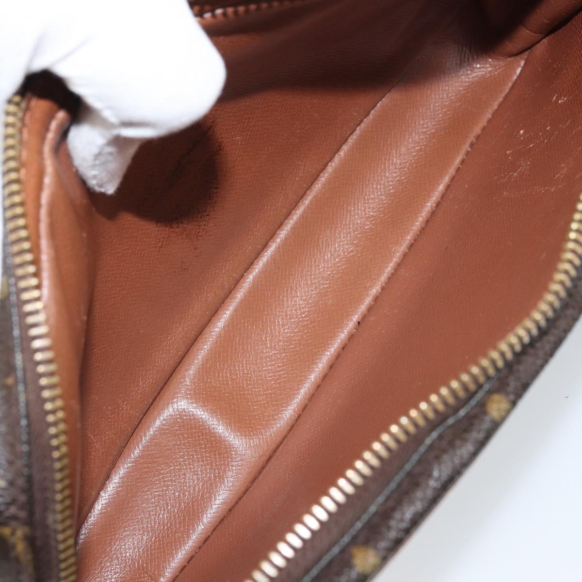 LOUIS VUITTON Monogram Marly Dragonne PM Clutch Bag M51827 LV Auth ka2078
