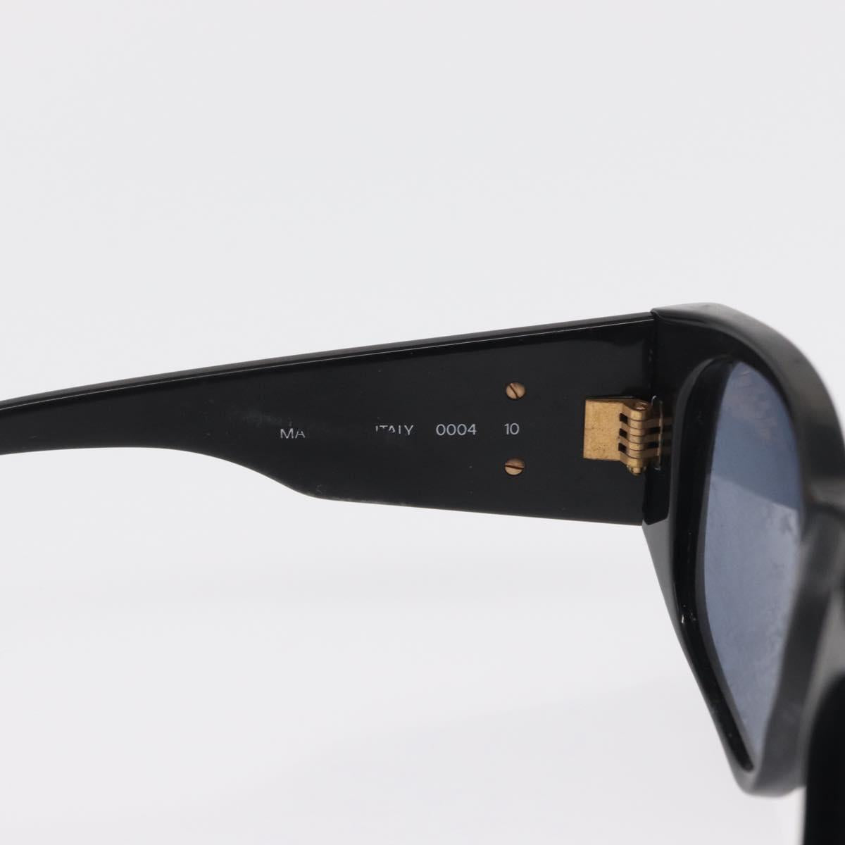 CHANEL Sunglasses plastic Black CC Auth ka2084