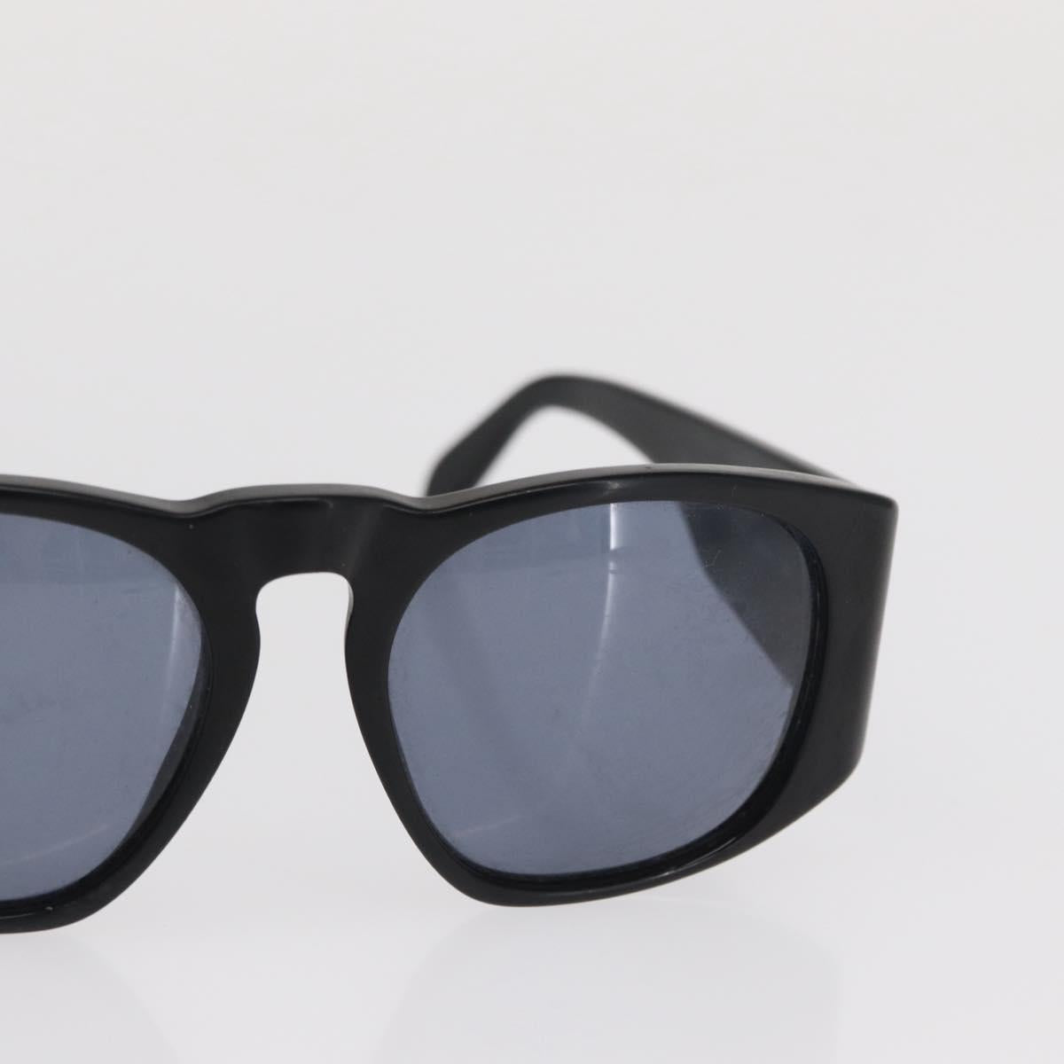 CHANEL Sunglasses plastic Black CC Auth ka2084